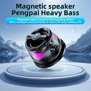 Mini Magnetic Wearable Speaker V5.3 Music Speaker Retro Classic Sound Box Stereo Surround Super Bass Subwoofer Speaker - Product Image 2