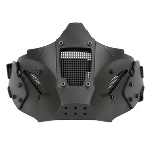 Iron Warrior Motorcycle CS Party Máscara protectora táctica de media cara <span class=keywords><strong>Adaptable</strong></span> al <span class=keywords><strong>casco</strong></span> rápido - Product Image 5