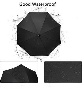 Fabricant de parapluie de pluie coupe-vent promotionnel de luxe avec logo de golf personnalisé pour adultes Design de style classique en vente! - Product Image 5
