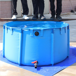 <span class=keywords><strong>Bâche</strong></span> pisciculture élevage réservoir agricole Portable pliable <span class=keywords><strong>bassin</strong></span> Pvc toile étang à poissons pour la vente de pisciculture - Product Image 5