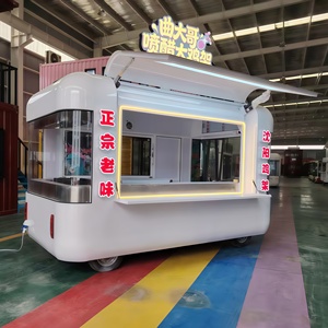 Remorque de stand de limonade commercial, chariot alimentaire mobile avec cuisine complète <span class=keywords><strong>pour</strong></span> événements extérieurs et services de restauration de festivals - Product Image 4