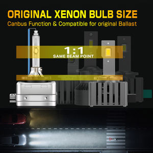 Gview, la más nueva serie G15D, bombillas LED para coche Canbus D1s D2s D3s D4s D8s HID <span class=keywords><strong>Xenon</strong></span> con temperatura de Color de 6000K - Product Image 3