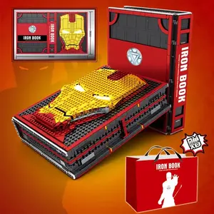 积木砖块超人收藏版本书 52 件数字模型玩具