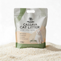 Échantillon Gratuit Entrepôt UE : Litière pour Chat au Manioc et au Tofu, Sable Ultra Absorbant