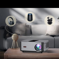 Fabricant de produit P1A Tv Cast 1080P Projecteur Full Hd Beamer Wifi 4K Ordinateur Chambre Affichage Led Projecteur Pour Dessin