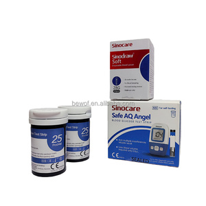 Bandelettes de <span class=keywords><strong>test</strong></span> de glycémie Sinocare Safe AQ Angel - Product Image 4