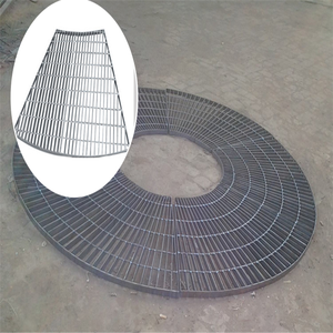 JoyLink 30X2 <span class=keywords><strong>Plaque</strong></span> de râpage en acier galvanisé et inoxydable pour le <span class=keywords><strong>jardin</strong></span> Grille en métal pour les routes Caillebotis en acier pour l'allée - Product Image 4