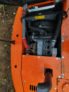 Excavadoras de orugas hidráulicas usadas Hitachi ZX120 originales, excavadoras de cubo de segunda mano de 12 toneladas y - Product Image 6