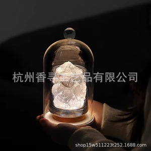 Heshes Aroma Crystal Lamp Glass <b>Perfume</b> Lamp Long Lasting Fragrance Home Use All Season - Product Image 4