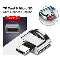 Adaptador USB OTG Tipo-C Mini con Lector de Tarjetas TF para Teléfonos y Tabletas Android, Directo del Fabricante, Accesorios Externos