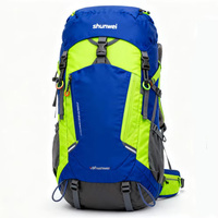 Sac à dos de randonnée léger et imperméable pour alpinisme et voyage, 50-70L, en nylon, fabriqué par un fabricant de sacs de montagne