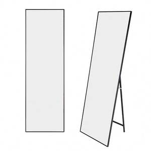 ที่แขวนติดผนังกระจกกรอบอลูมิเนียมอัลลอยด์เต็มขนาดกำลังเป็นที่นิยม2025สำหรับห้องนั่งเล่นและห้องน้ำของตกแต่งบ้าน - Product Image 5