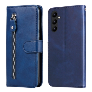 Funda tipo cartera con diseño de cremallera para <span class=keywords><strong>Samsung</strong></span> <span class=keywords><strong>Galaxy</strong></span> S23/S24/A24 4G, funda tipo libro para Xiaomi POCO X5 PRO 5G - Product Image 3