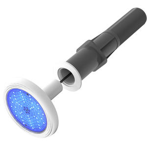 Lumière de piscine en fibre de verre LED RGBW IP68 de 1,5 pouce, 12VAC 12W, sans niche, lumière de <span class=keywords><strong>spa</strong></span>, remplacement de la lumière de piscine Pentair Bubbler - Product Image 1