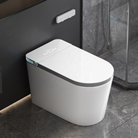 Automatique autonettoyant céramique électronique salle de bain Intelligent WC toilette capteur de mouvement Smart toilette réservoir télécommande incluse