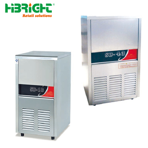 Máquina de hielo en escamas de acero inoxidable comercial de alta calidad, uso de catering de congelación rápida, CA eléctrica directa de fábrica 220V 0,22-0.78Kw - Product Image 1