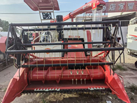 Moissonneuse-batteuse sur chenilles Lovol RG60 pour riz, blé, soja, céréales, avec moteur diesel, boîte de vitesses, semi-automatique, largeur de travail de 2200 mm