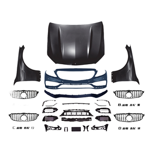Bộ body kit AMG C63 nâng cấp bằng nhựa Polypropylene cho Mercedes-Benz C-Class W205, bộ chuyển đổi ngoại thất ô tô - Product Image 3
