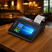 Terminal de caisse tactile 11,6 pouces avec imprimante, système Android NFC, tablette POS, terminal de caisse, systèmes de point de vente pour la vente au détail