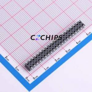 HLE-120-02-F-DV-BE Pin Socket SMD,P=2.54mm Connector 2.54mm 2.54mm Square Hole Vertical Mount - Product Image 2