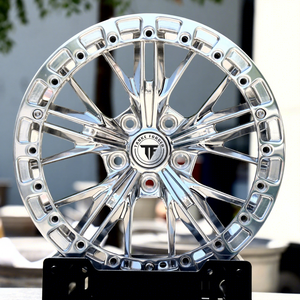 ล้อแม็กซ์ Beadlock ขัดเงา ขนาด 20x10 20x11 สำหรับรถ Drag  5-120 ล้อฟอร์จ สำหรับ Chevy Camaro Zl1 สำหรับ Bmw M3 <span class=keywords><strong>M4</strong></span> G80 G82 - Product Image 4