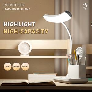 Lampe de table haute luminosité avec veilleuse, intensité réglable au toucher, protection oculaire, lampe d'étude USB, lampe de lecture flexible pour enfants, lampe de bureau - Product Image 3