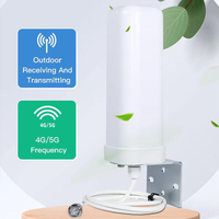 Antenne de station de base 5G 4G verticale étanche IP66 pour extérieur avec connecteur femelle de type N, gain de 7dBi, couverture de transmission du signal