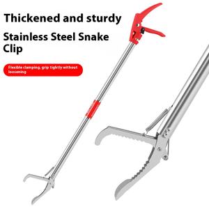 Pince à serpent en acier inoxydable de tailles multiples-Outil de manipulation de <span class=keywords><strong>pinces</strong></span> à serpent pour la lutte antiparasitaire des reptiles - Product Image 5