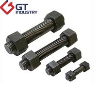Wholesale Price Black Oxide Coated Carbon Steel Full Thread Threaded Rod
