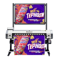 Imprimante à jet d'encre numérique à large format haute efficacité 1,8 m, machine photo UV polyvalente, imprimante à solvant écologique à grande vitesse avec tête Xp600/I3200