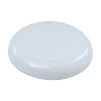 Plateau en mousse florale transparente ronde, plat pour arrangement floral en PET transparent, bol à fleurs en plastique transparent