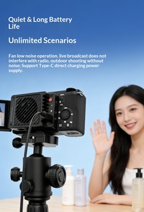 พัดลมระบายความร้อนสำหรับกล้องถ่ายทอดสด, ระบบระบายความร้อนแบบเซมิคอนดักเตอร์, เหมาะสำหรับ <span class=keywords><strong>Sony</strong></span> A7M4, <span class=keywords><strong>A7C</strong></span>, ZVE1/10 และ A670 - Product Image 2