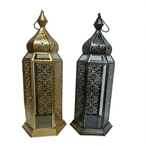 Set of Two Creative <b>Moroccan</b> Lantern Stylish Look Party and Event Decoration Manufacture Supplier - Product Image 1