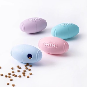 Jouet d'extérieur pour animaux de compagnie, jouet à mâcher interactif pour nettoyer les dents, jouet à mâcher en silicone résistant aux morsures, taille moyenne, pour chiens - Product Image 3