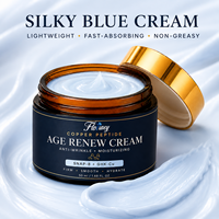 Crème Visage Anti-rides Raffermissante GHK CU Peptide Acide Hyaluronique Hydratante Liftante Hydratant Facial Fourniture en Gros OEM