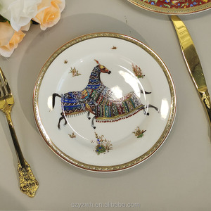 Vajilla ligera de lujo, taza de café, hogar, restaurante, cocina occidental, plato <span class=keywords><strong>para</strong></span> carne, plato <span class=keywords><strong>para</strong></span> ensalada - Product Image 5