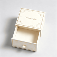 Sac cadeau en papier de Noël avec logo personnalisé et boîte à bijoux, sac cadeau de haute qualité pour mariage, anniversaire, fête, boîte à bijoux de luxe