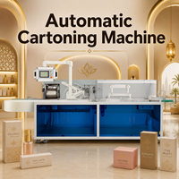 Machine d'emballage horizontale automatique pour cartons, charge par le haut, pour biscuits, gâteaux, snacks et systèmes de conditionnement alimentaire