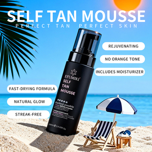 Mousse Autobronceador Vegano Orgánico Personalizado para un Bronceado Instantáneo en 1 Hora con Aplicación en Spray de Marca Privada - Product Image 3