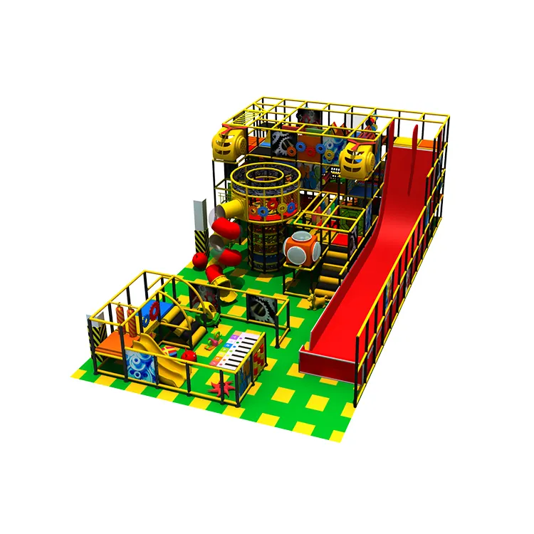 QiaoQiao kids indoor amusement equipment suppliers commercial architecture themed soft play game indoor playground