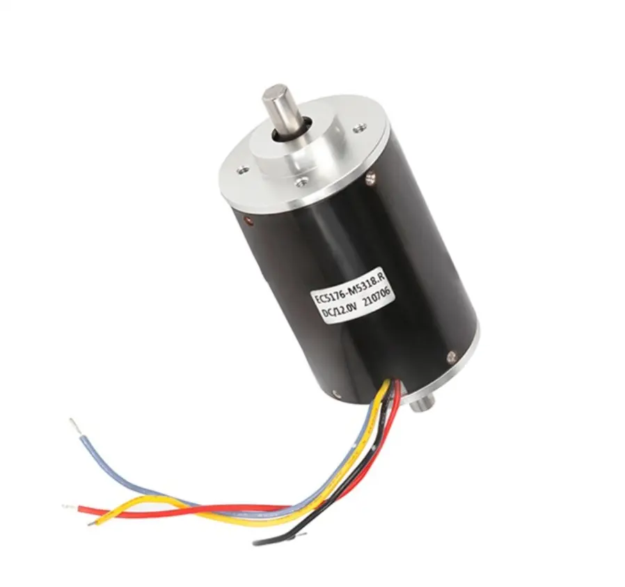 عالية الكفاءة 76MM موتور بدون فرشاة 12V 24V 30W 50W صغير ماتور DC لا يسع متر