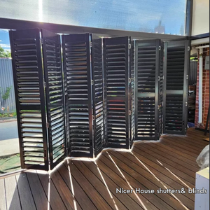 Persianas de Aluminio OEM para Pérgola, Persianas para Techo de Patio con Ángulo de Rejilla Ajustable, Protección Solar y contra la Lluvia para <span class=keywords><strong>Terraza</strong></span> - Product Image 1