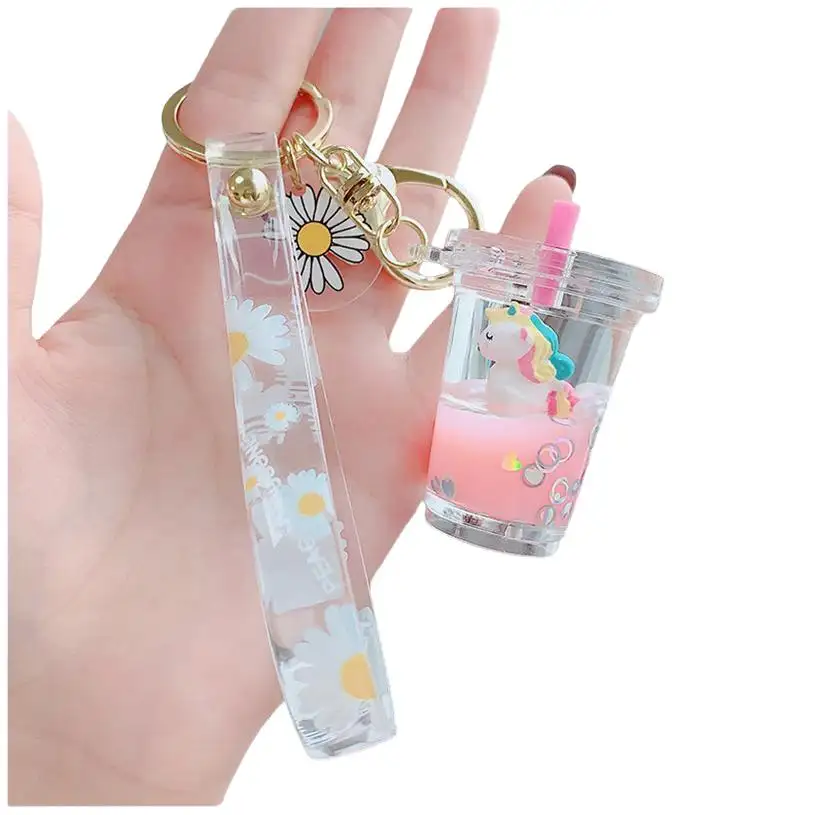 Watch Keychain In Bulk PVC+Resin Light Pom Pvc Blank Luxury Car Wholesale plastic PVC soft glue Gun Custom Promotional Keychains