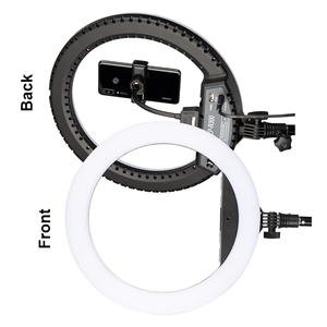 RVB <span class=keywords><strong>trépied</strong></span> Mobile avec portable selfie anneau lumière <span class=keywords><strong>smartphone</strong></span> anneau <span class=keywords><strong>lumineux</strong></span> pour caméra selfie caméra led 10 14 pouces 8 pouces ensemble - Product Image 2