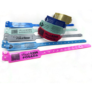Customizable PVC Event <strong>Wristbands</strong>, Adjustable <strong>Vinyl</strong> Party Bracelets For Admission Tickets VIP Access Control - Product Image 5