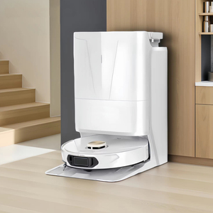 Robot aspirateur et serpillière automatique pour la maison avec brosse latérale autonettoyante et extension de serpillière, robot intelligent - Product Image 2