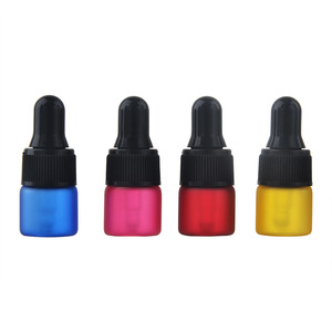 Colored Frosted <b>Dropper</b> <b>Bottles</b> 10Ml Light Proof Essential Oil Aromatherapy Sample Dispensing <b>Bottles</b> For Reagent Storage - Product Image 2