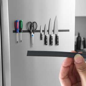 Bande magnétique en caoutchouc extrudé sur mesure, adhésive, facilement découpable, étanche, pour <span class=keywords><strong>rideau</strong></span> <span class=keywords><strong>de</strong></span> <span class=keywords><strong>douche</strong></span> - Product Image 2