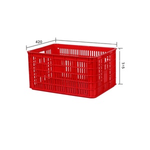 plastic storage crates