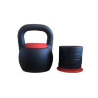 Kettlebell réglable pour Gym Fitness Kettlebell de compétition de vente chaude